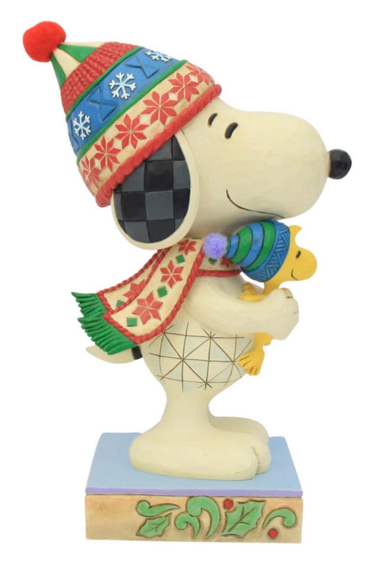 Snoopy Hugging Woodstock