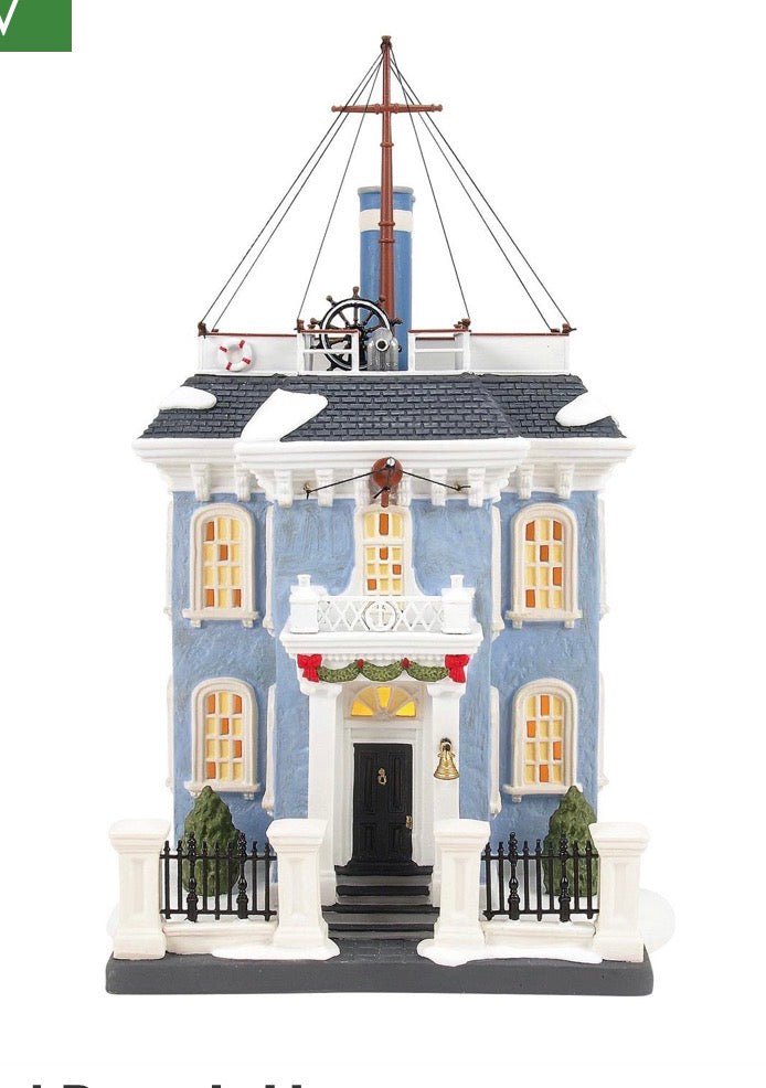 Admiral's House and Admiral Boom Set of 2