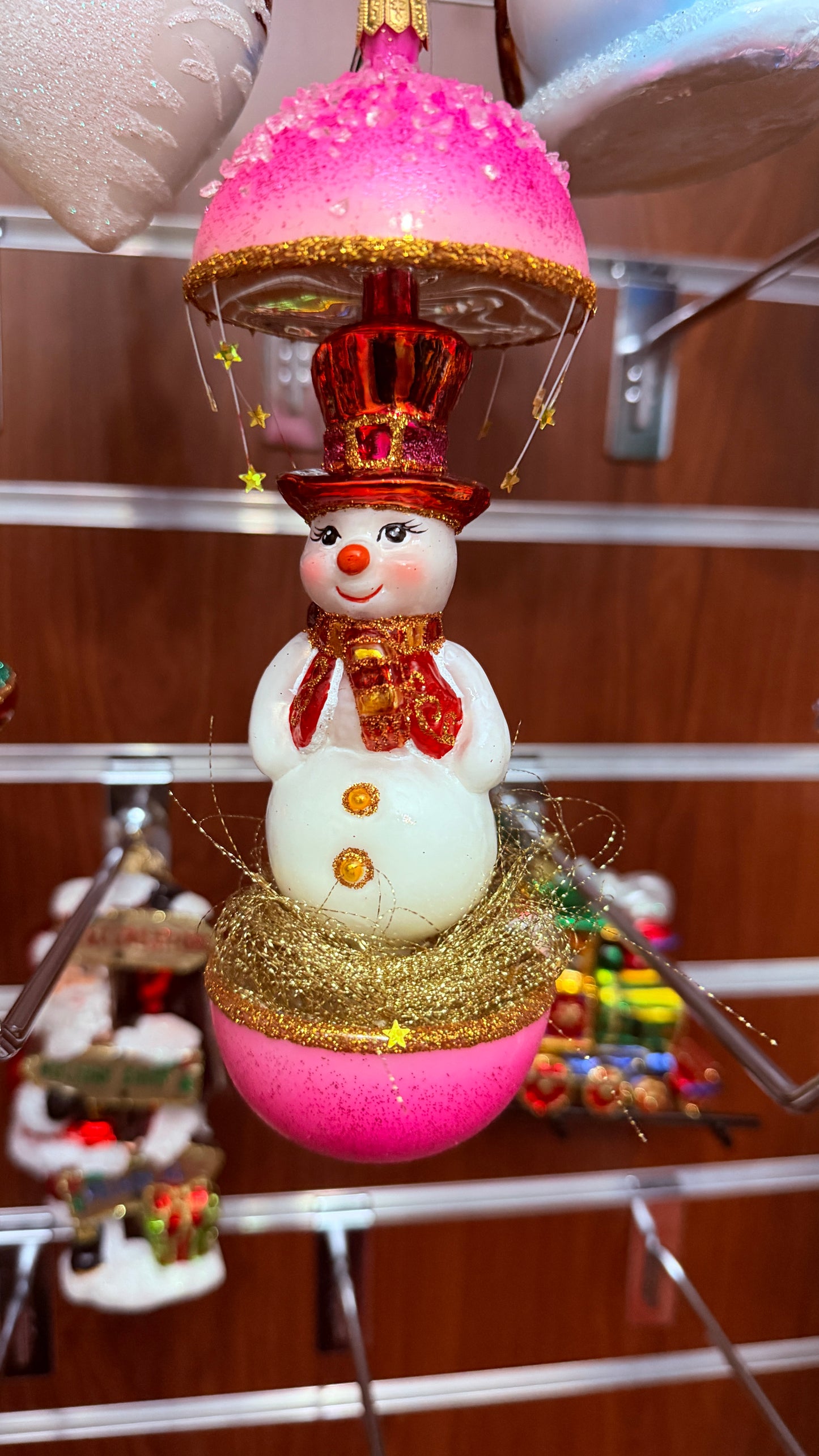 Pink Snowman Carousel Limited