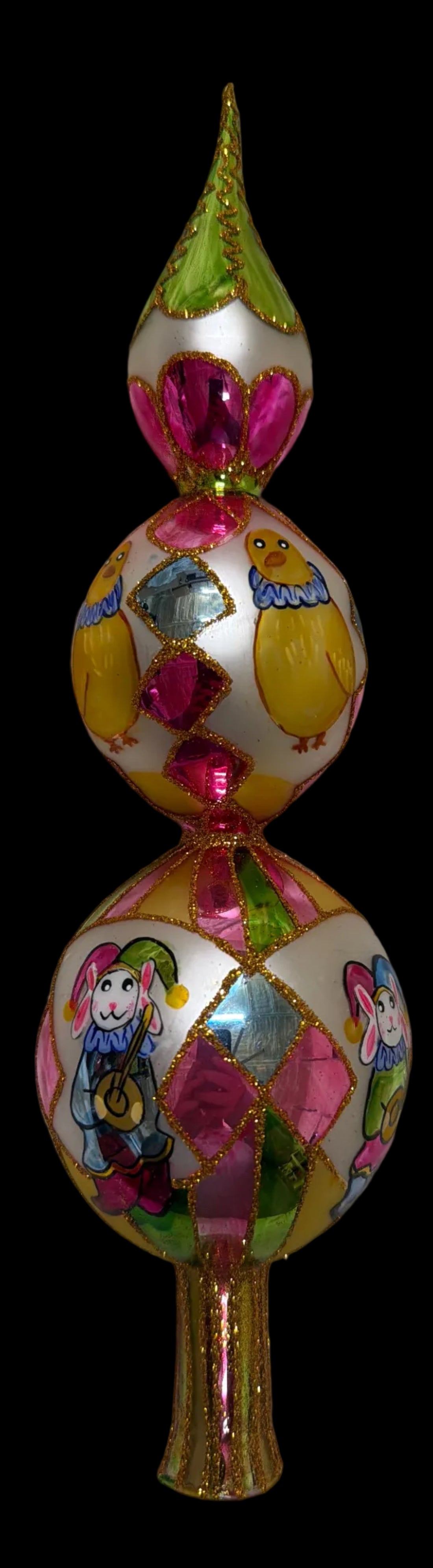 Juggling Jesters Finial