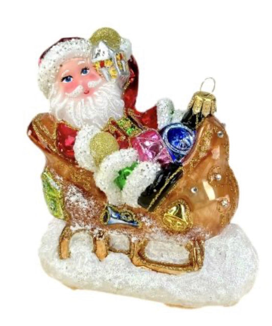 Santa Claus in a sleigh 2797X