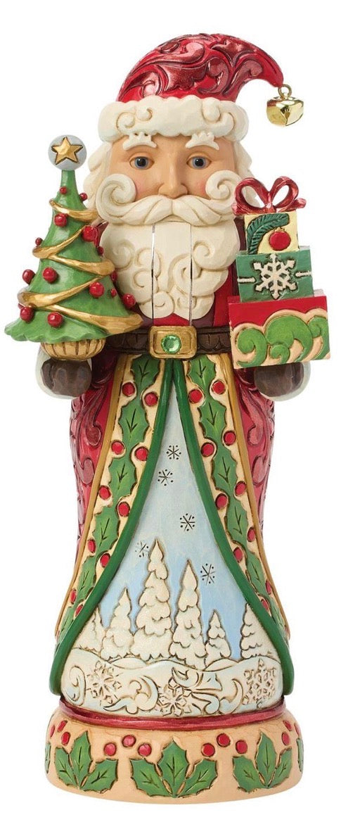 Nutcracker Santa Tree (Green/Red)