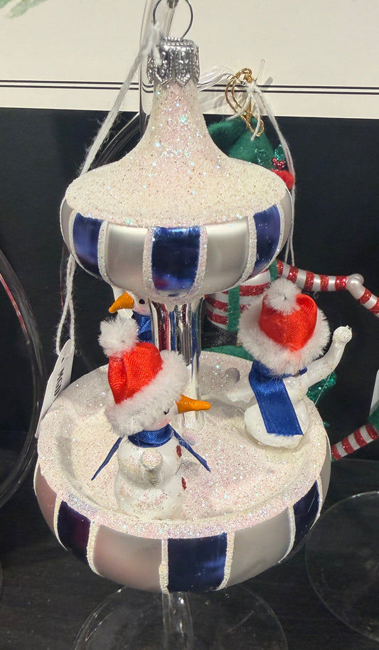 2026 Snowman Carousel MGD062