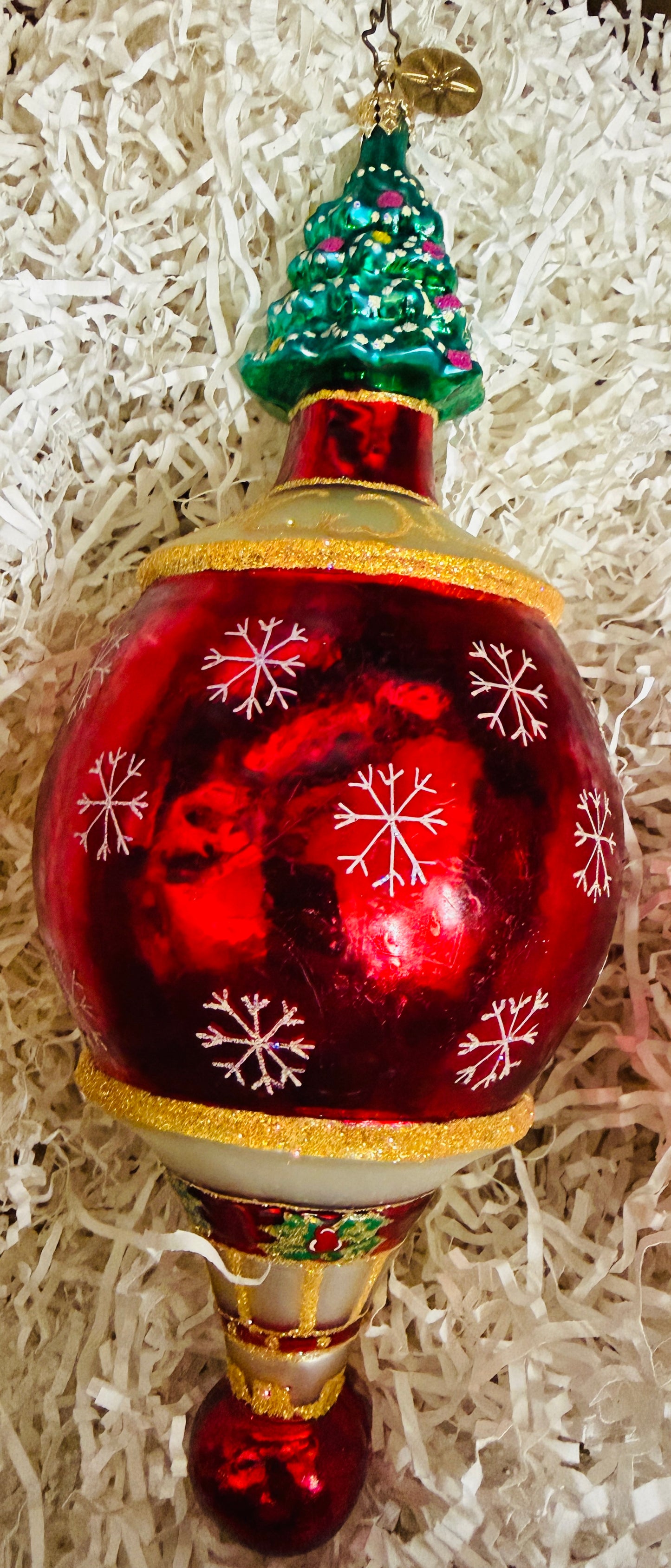 Christmas Tree Spindle Ornament