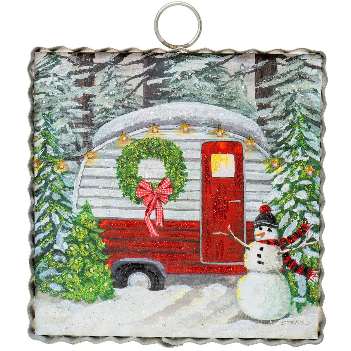 Mini Art Holiday Camper