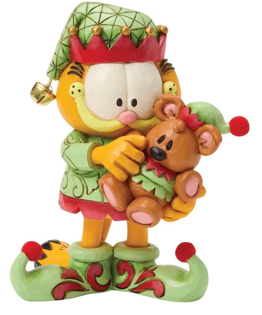 Garfield and Pooky in Elf Cost