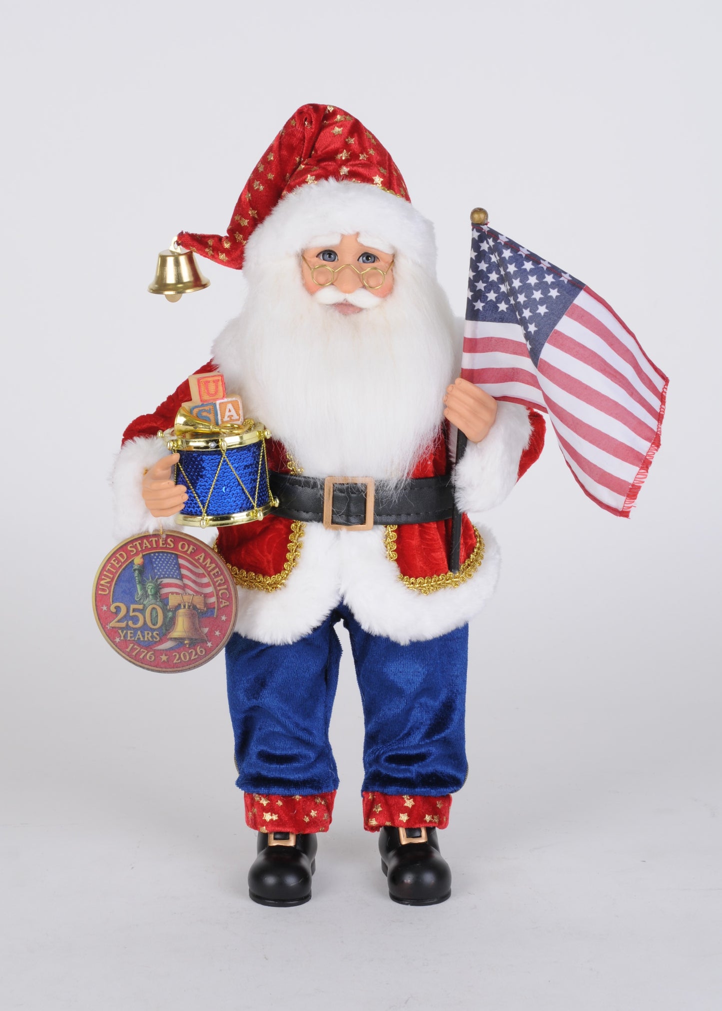 2026 Stars & Stripes Santa