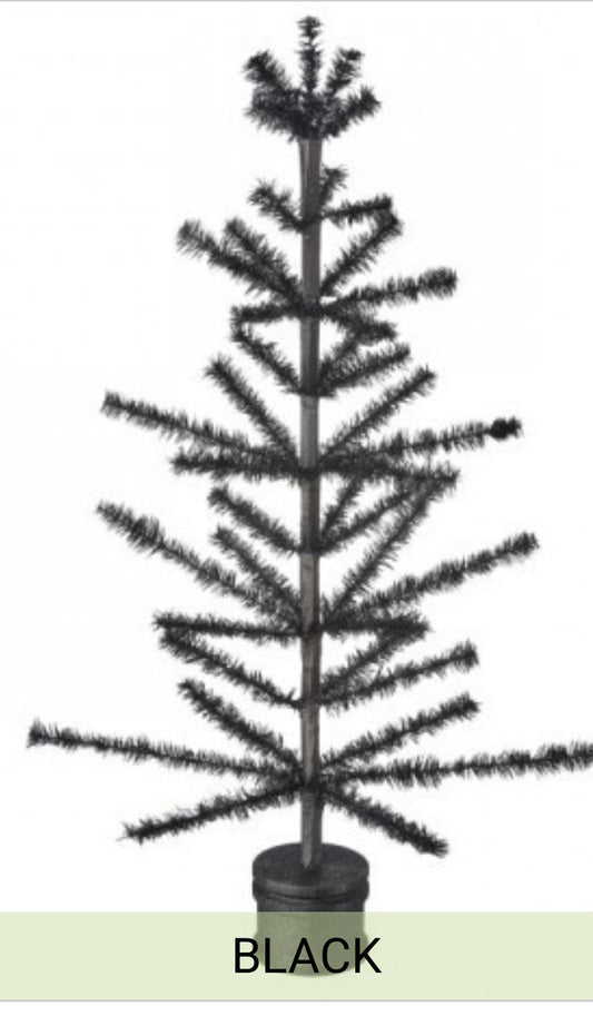 36" feather tree with base