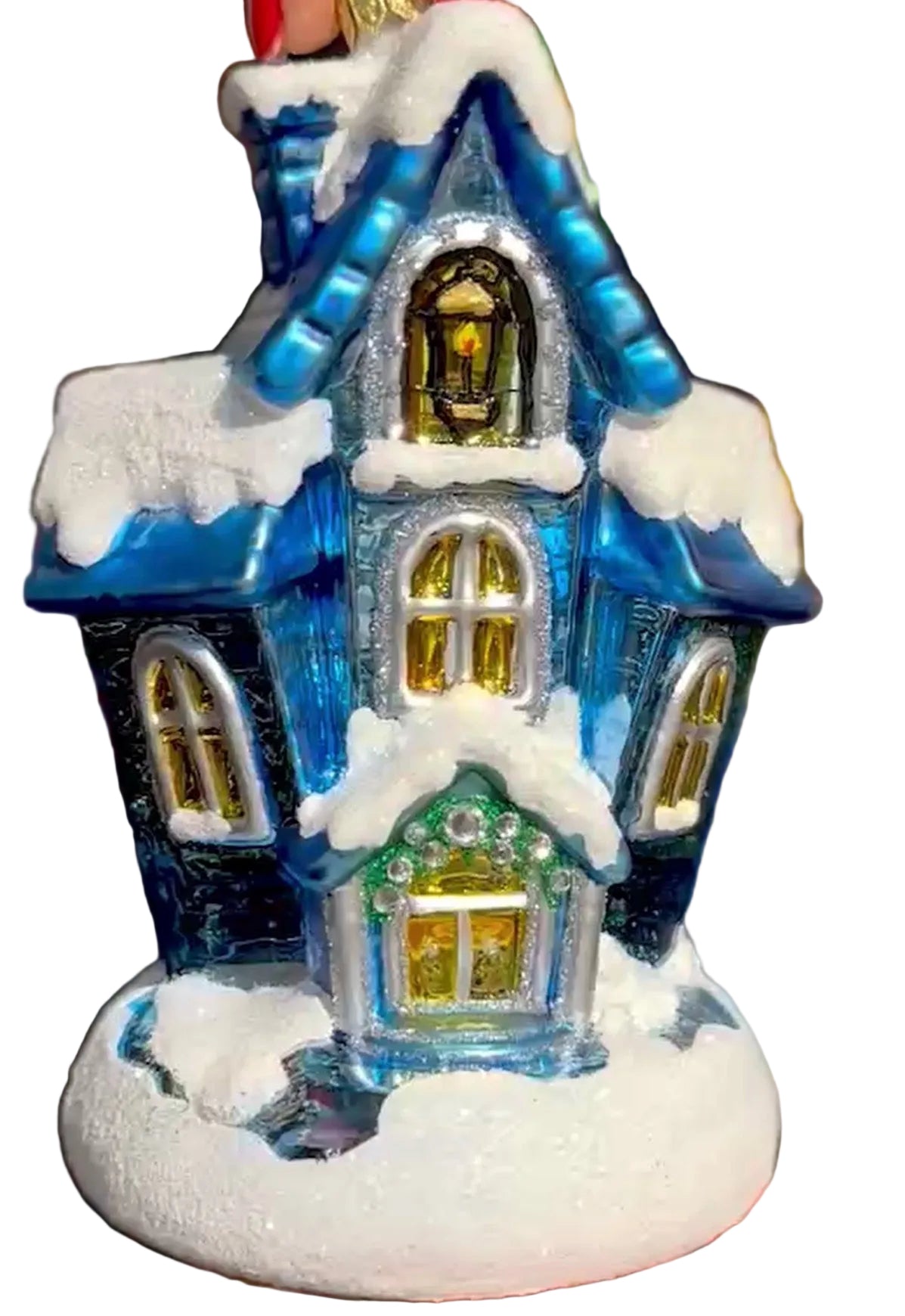 Christmas Cottage Blue