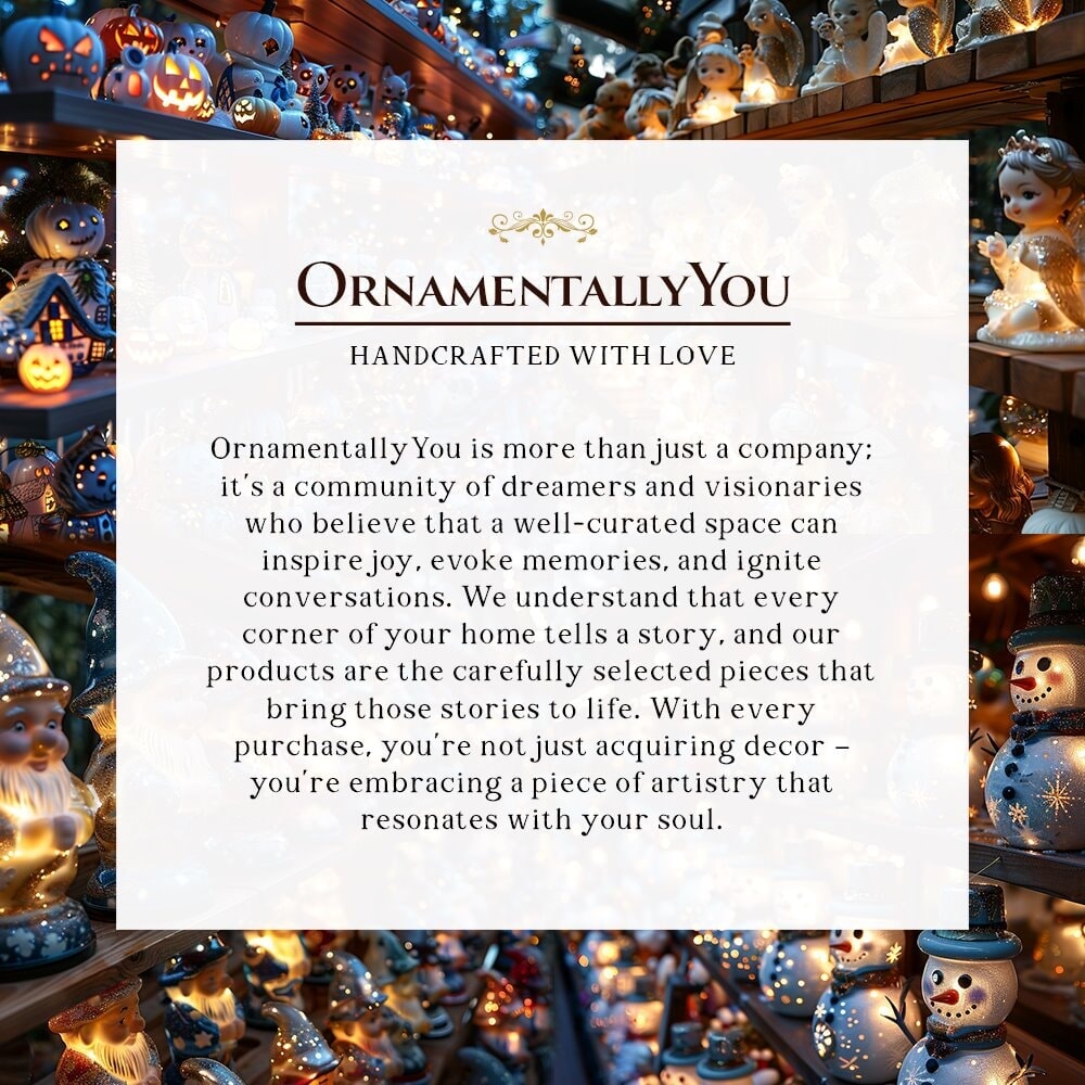 Victorian Style Christmas Girl and Street Lamp Tabletop Figurine, 8" Vintage Holiday Statue of a Gift Carrying Belle