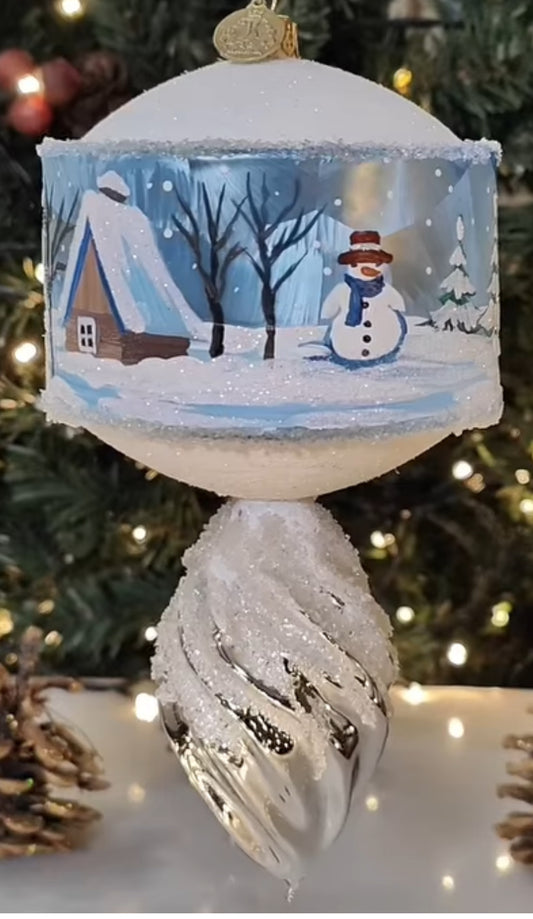 Frosty Drum with Braid