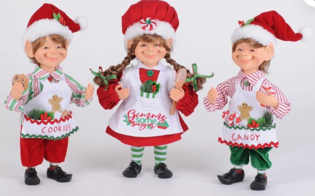 3 Piece Sugar Rush Elf Set