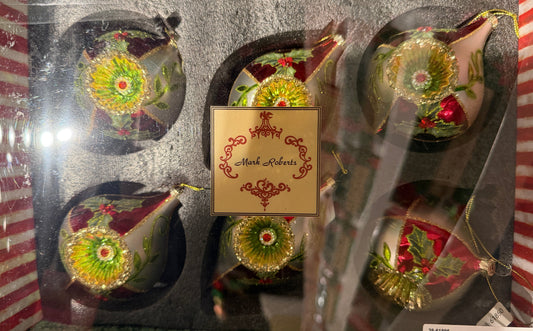 Mark Robert's FLORAL TEARDROP SET 38-61896