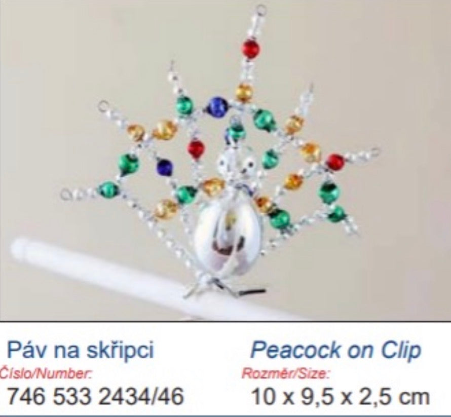Peacock on Clip Pre Order