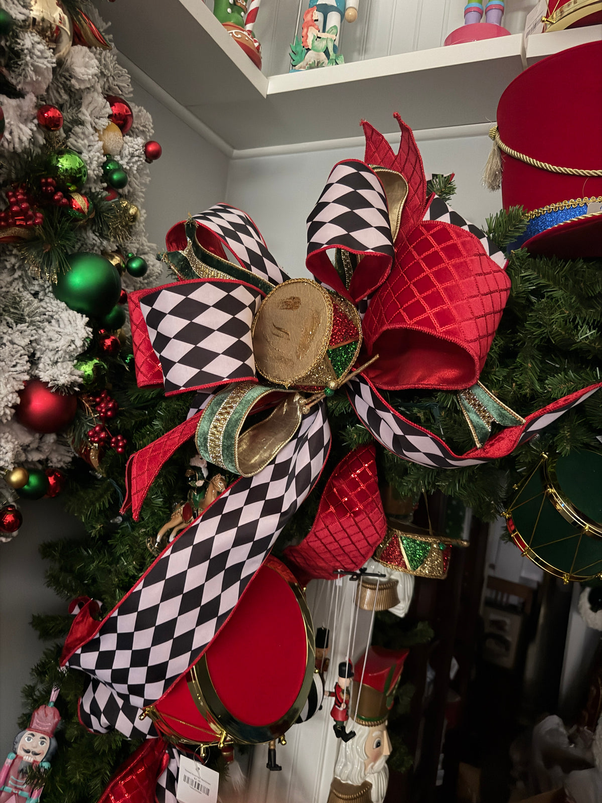 Nutcracker Inspired Bow with Drum