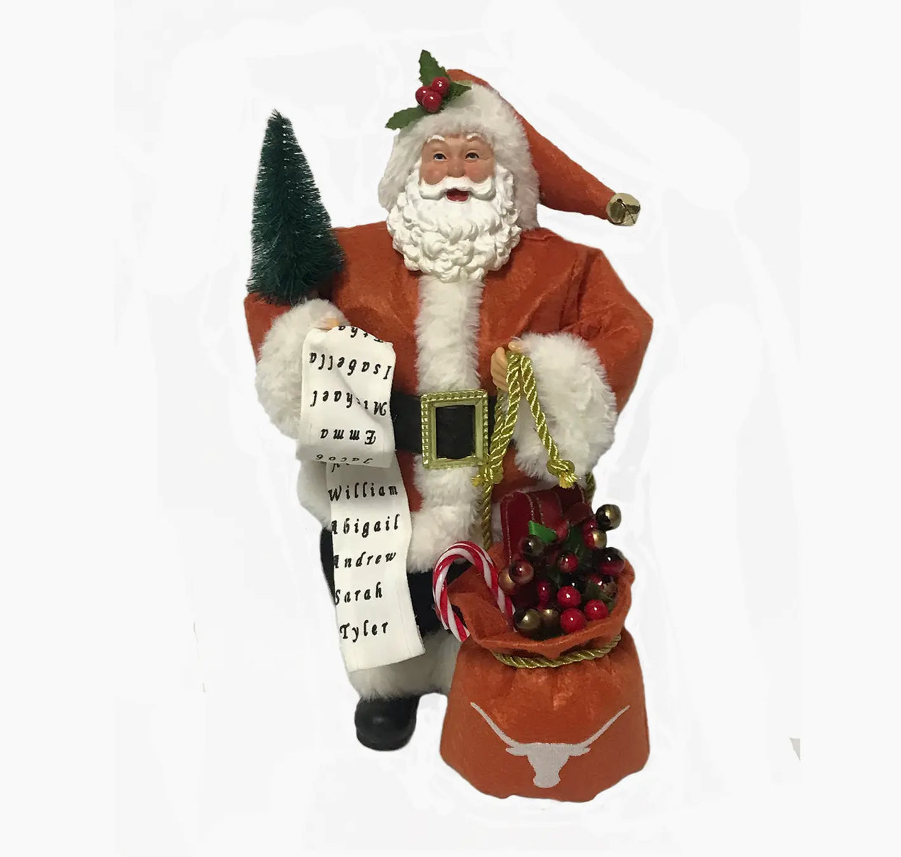 Texas Santa with Bag