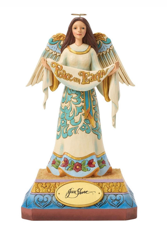 Peace On Earth Angel Figurine