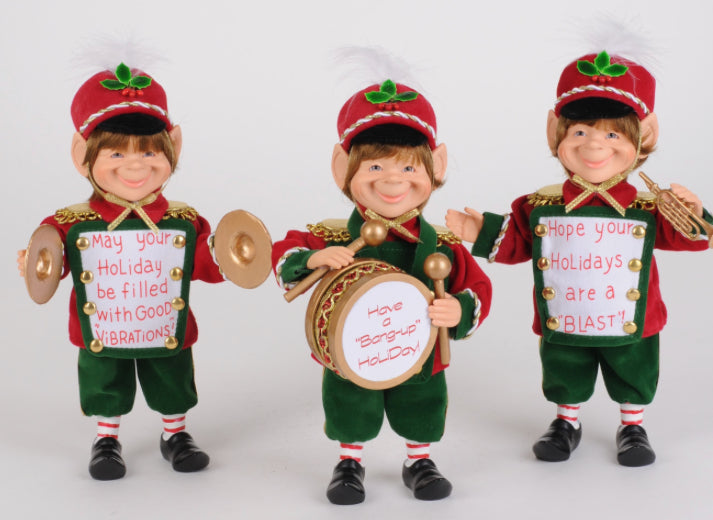 3 Piece Musical Elf Set