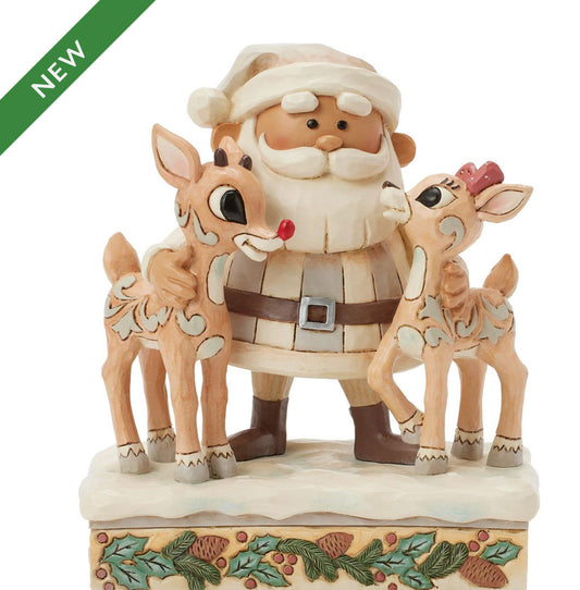 Woodland Santa with Reindeers