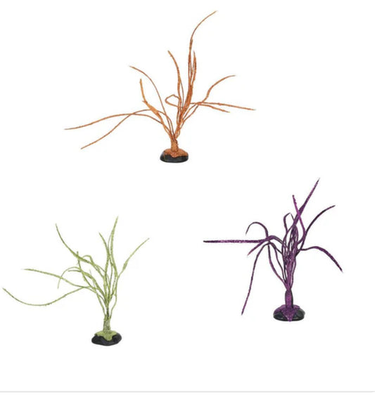 Department 56 Festive Halloween Trees set of 3