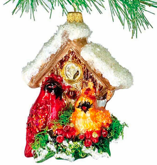 Heartfully Yours 4.5 Inch Birds Of A Feather 1142 By The Ornament King