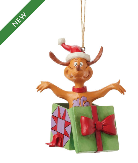 Max in Present Ornament
