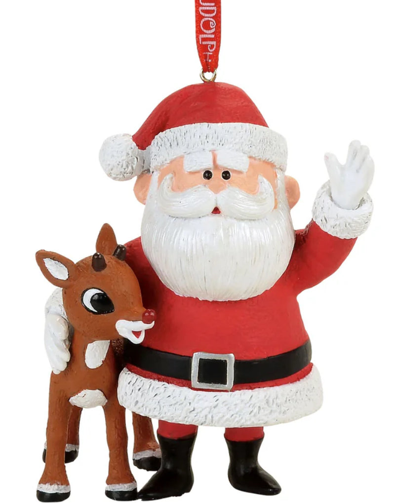 Rudolph and Santa