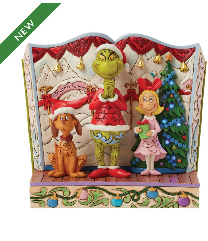 Grinch with Max and Cindy Figure