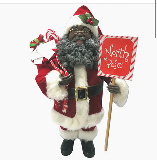 15" AA North Pole Santa