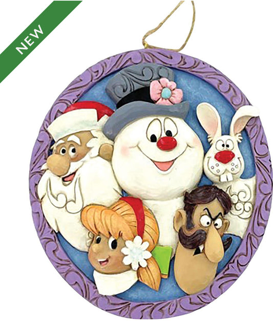 Frosty and Characters Ornament