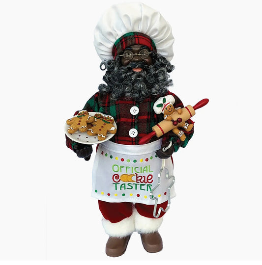15" AA Cookie Taster Claus