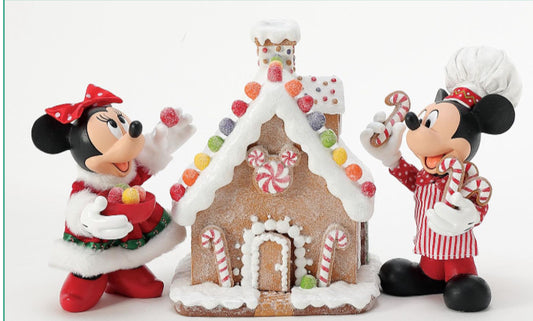 Minnie and Mickey’s Gingerbread House