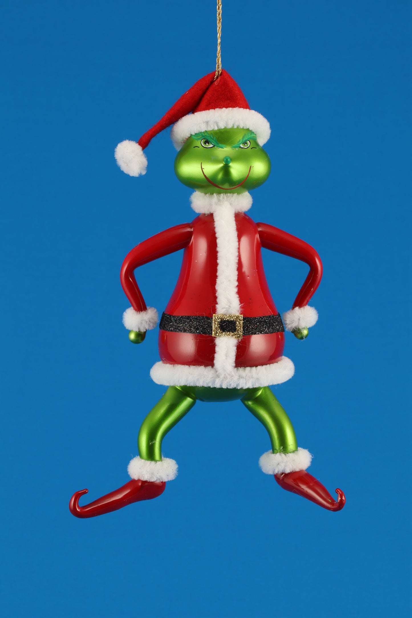 GRINCH DRESSED AS SANTA