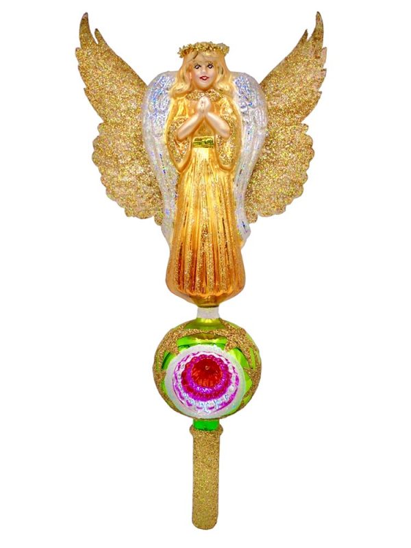 PURPLE GALLERY HERALD ANGEL TOPPER