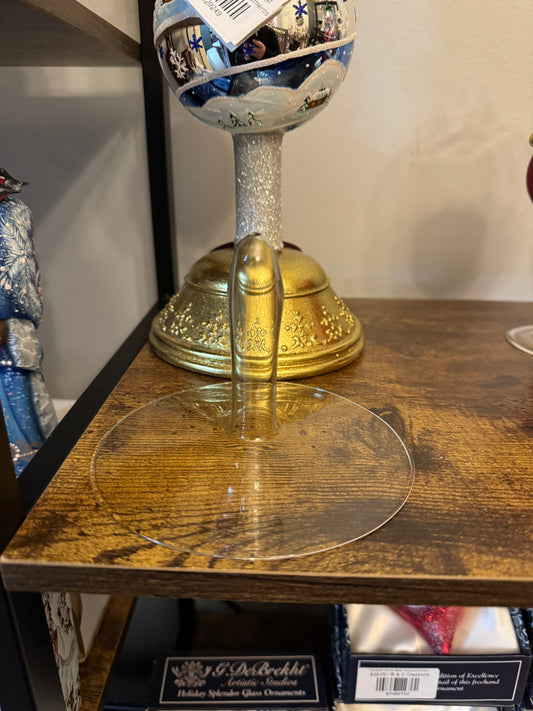 Finial glass Stand