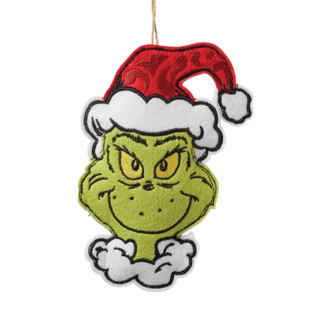 Grinch Felt Ornament