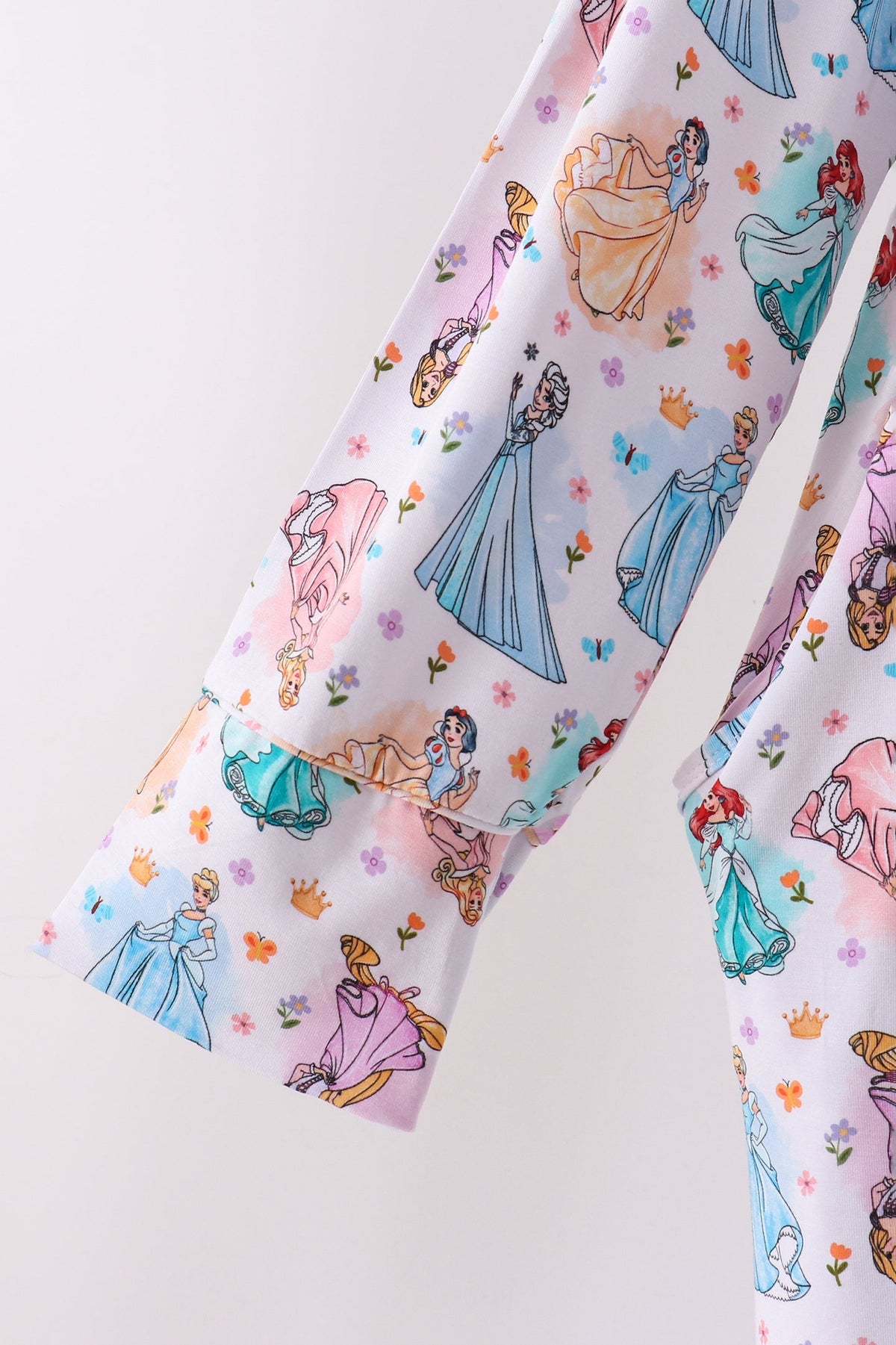 Blue princess bamboo mom gown