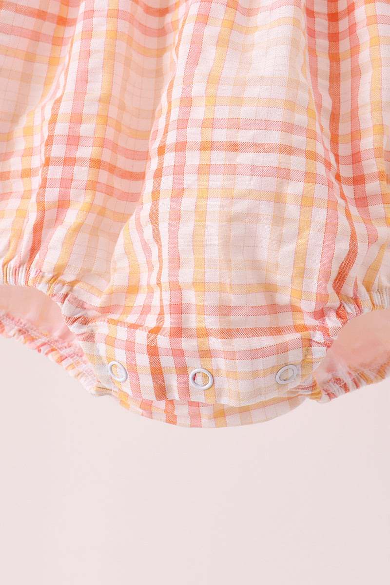 Pink plaid bubble