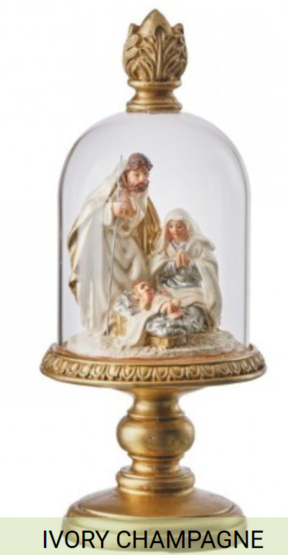8.5" RSN HOLY FAMILY CLOCHE