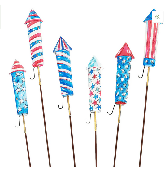 Beck’s Patriotic Rockets Set of 6