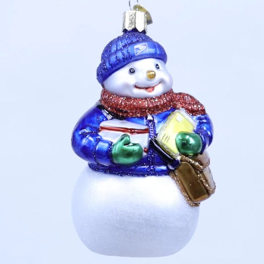 USPS Snowman Ornament