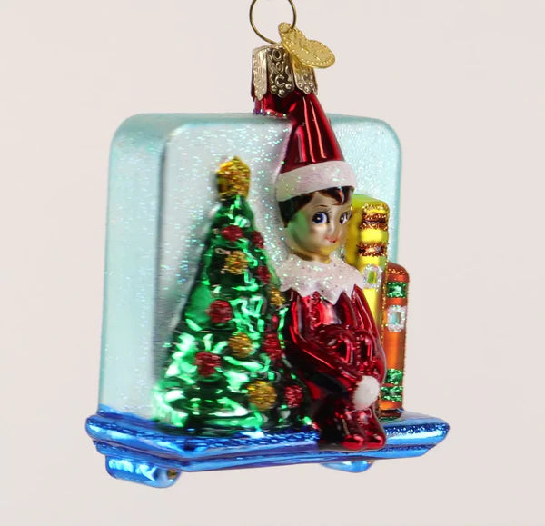 Scout Elf Storytime Ornament