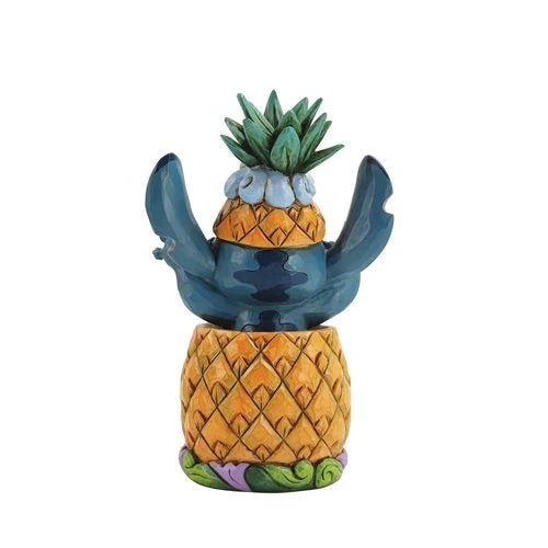 Disney Traditions Lilo & Stitch Stitch in a Pineapple Pineapple Pal by Jim Shore Statue - E & C Creations