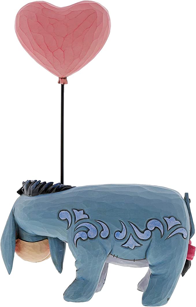 Eeyore with a Heart Balloon - E & C Creations