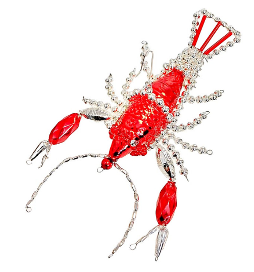 Lobster Newberg Ornament by HEARTFULLY Yours