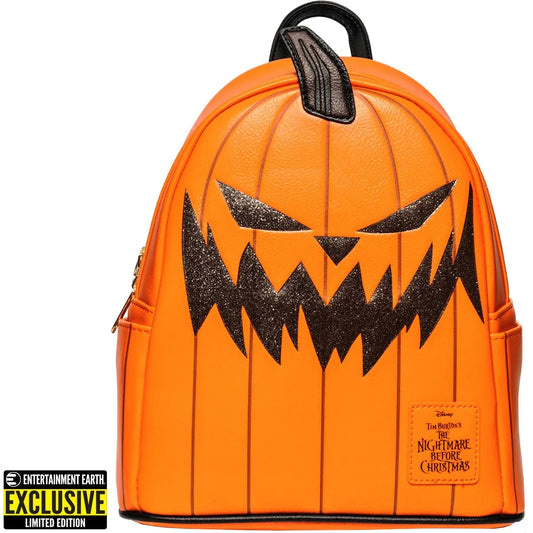 Nightmare Before Christmas Jack Skellington Pumpkin King Mini-Backpack - E & C Creations