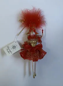 Christopher Radko High Stepper 1999 Ornament Italian glass “ Red Dancer”