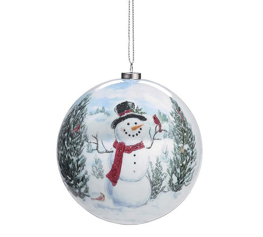 SNOWMAN FRIENDS 4" ORNAMENT
