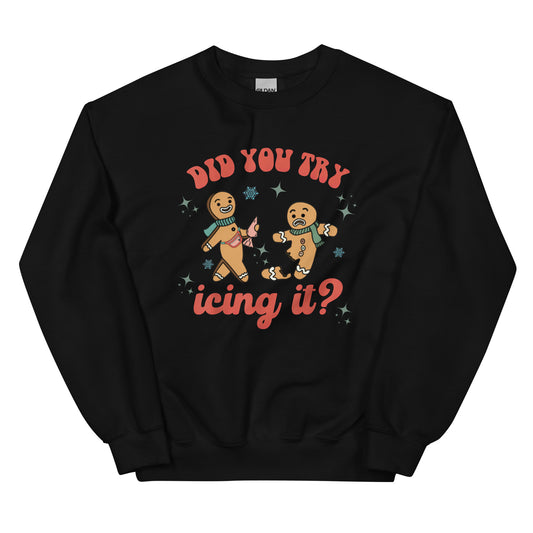 Did you try Icing it? Sweatshirt AT addition