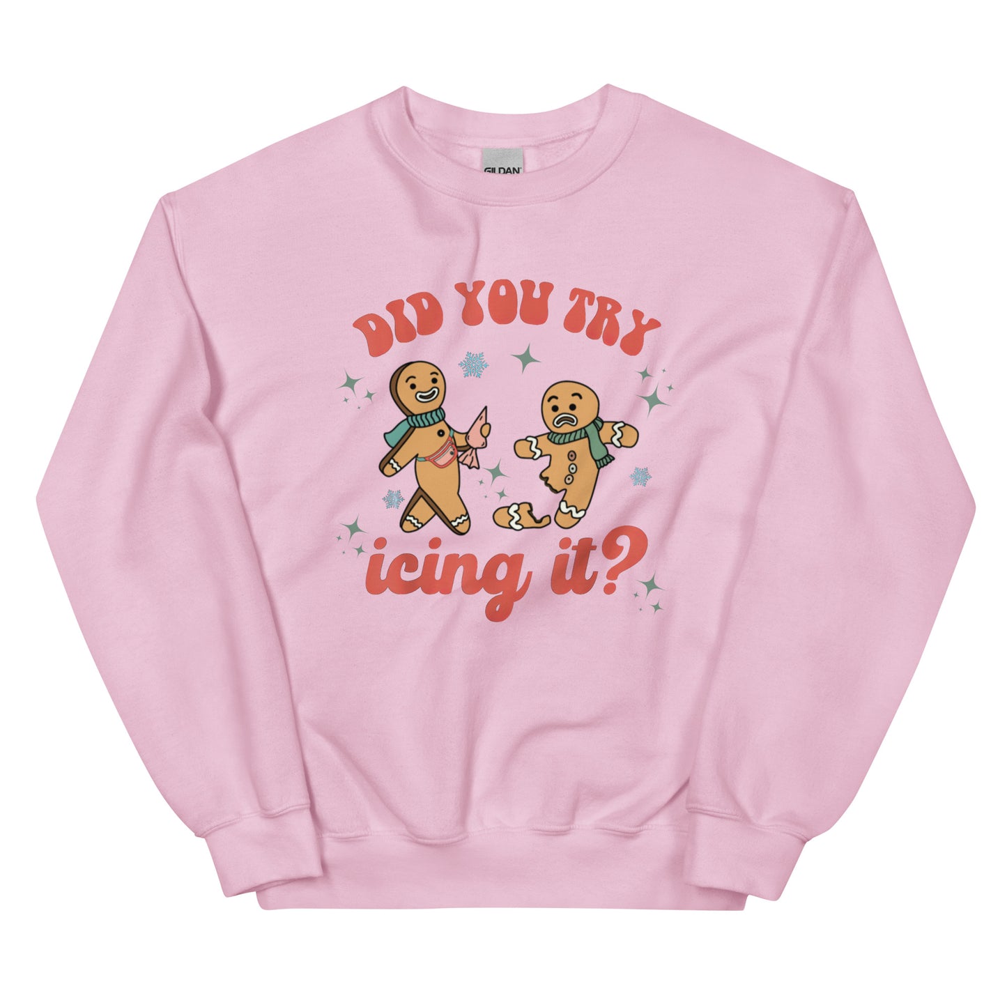 Did you try Icing it? Sweatshirt AT addition